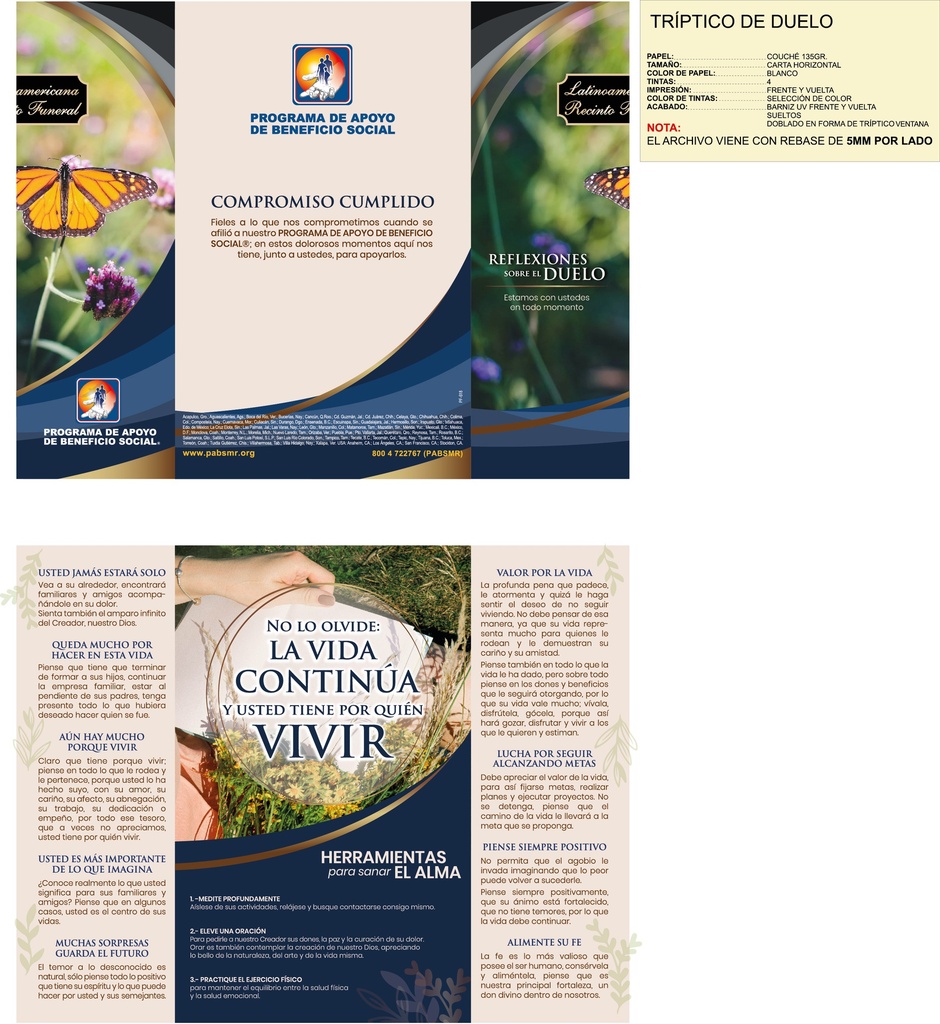TRIPTICOS DE DUELO