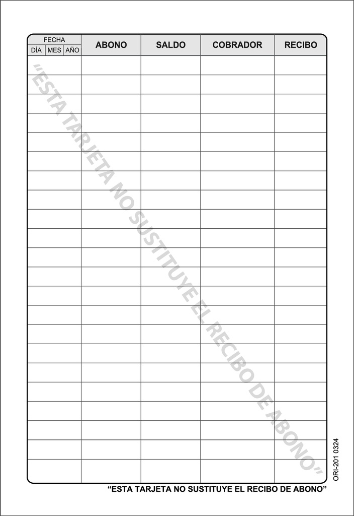 CARNET DE PAGO