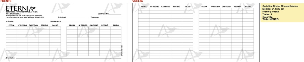 CARNET DE PORTACIONES