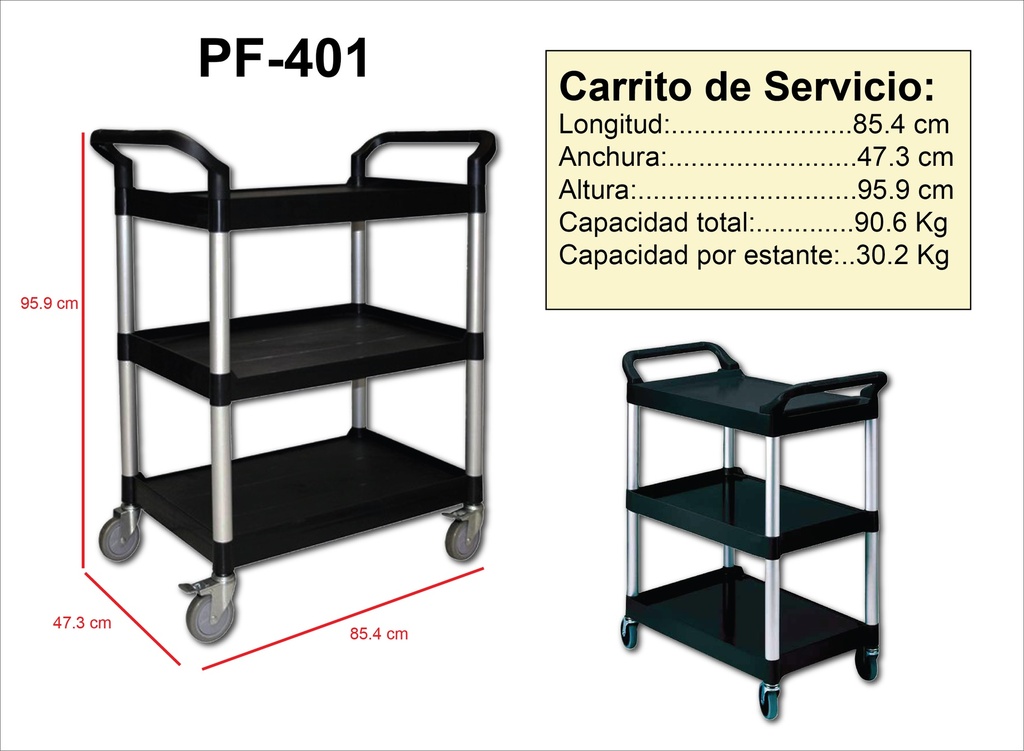 CARRITO DE SERVICIO