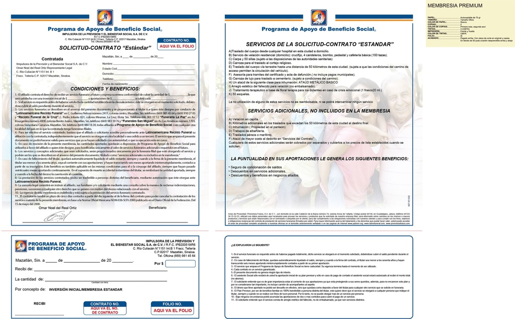 CONTRATO ESTANDAR