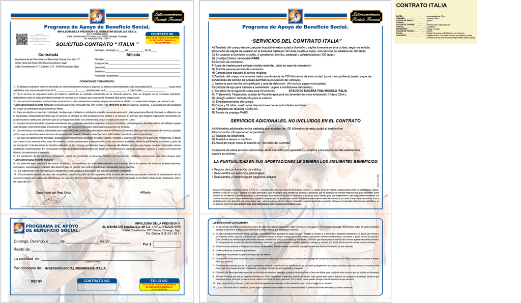 CONTRATO ITALIA
