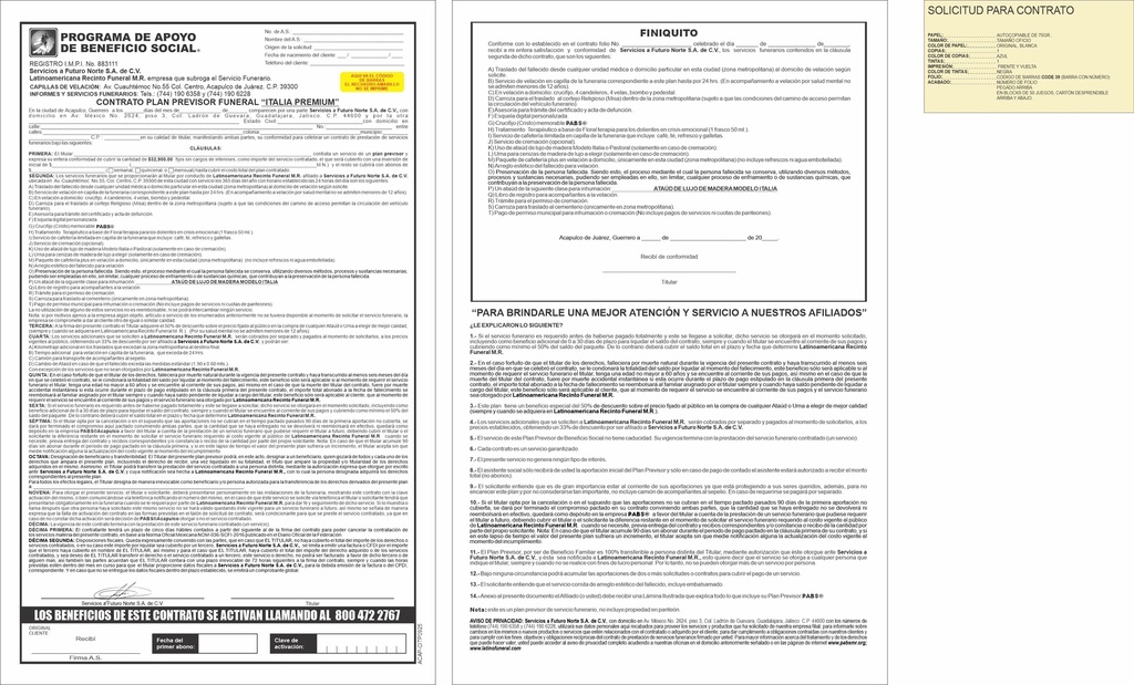 ACAP - CONTRATO ITALIA PREMIUM