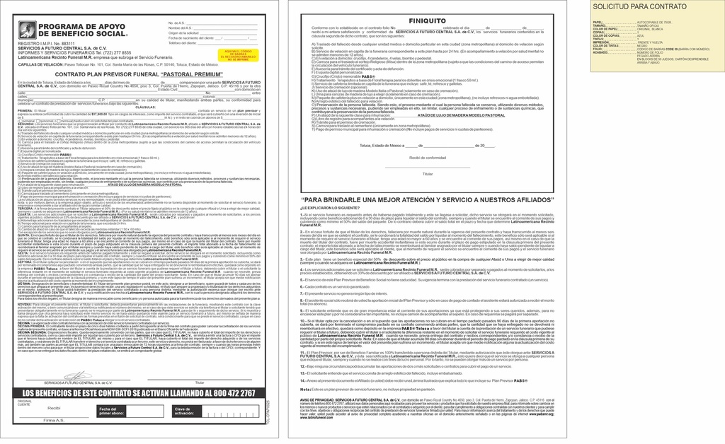 TOL - CONTRATO PASTORAL PREMIUM