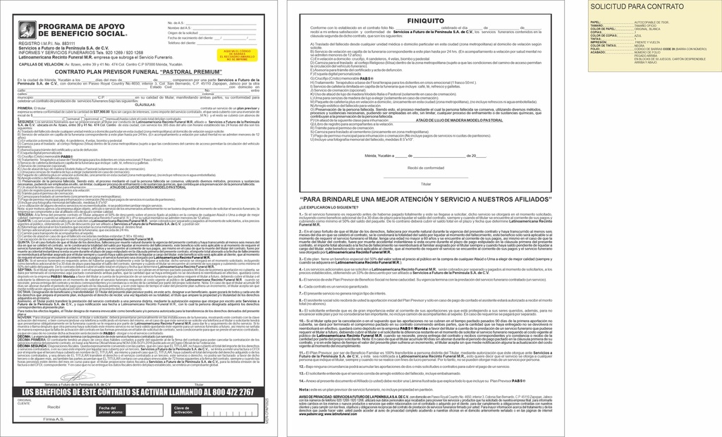 MER - CONTRATO PASTORAL PREMIUM