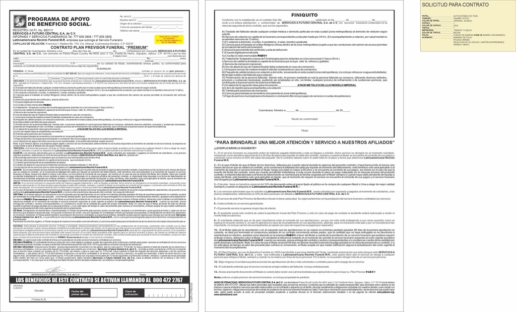 CUE - CONTRATO PREMIUM