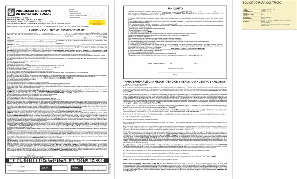 TOL - CONTRATO PREMIUM