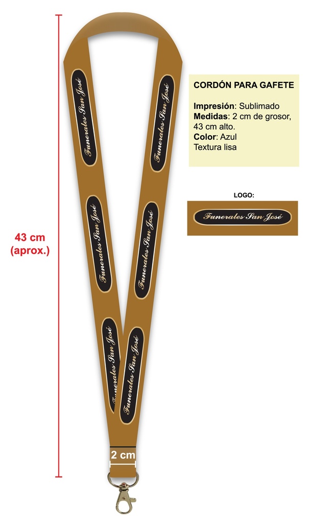 TEP - CORDON PARA GAFETE FUNERALES SAN JOSE