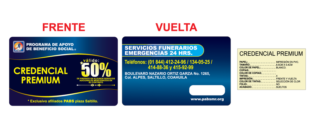 SLLO - CREDENCIAL PREMIUM