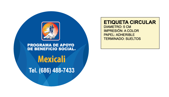 ETIQUETA CIRCULAR