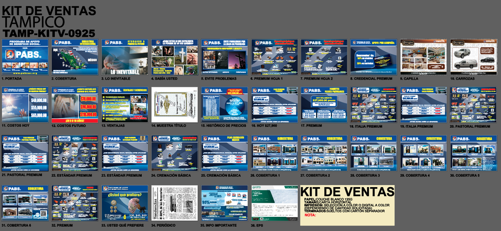 TAMP - KIT DE VENTAS