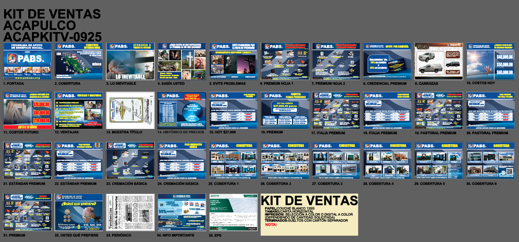 ACAP - KIT DE VENTAS