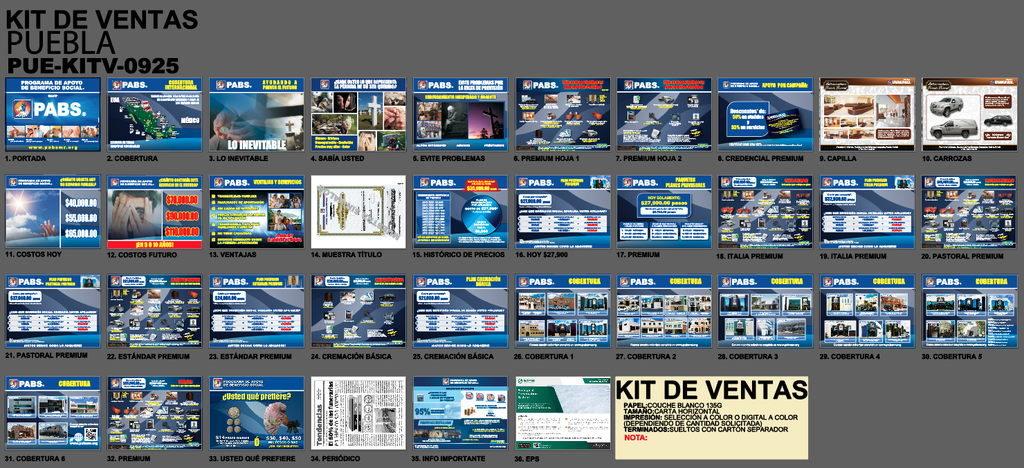 PUE - KIT DE VENTAS