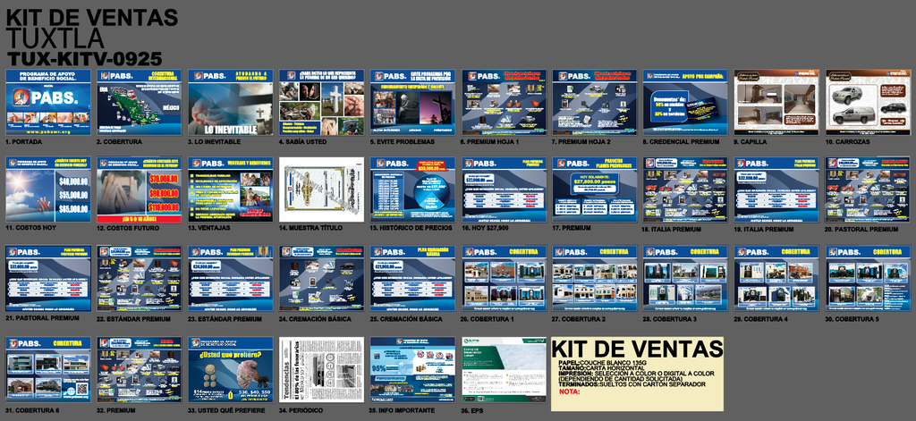 TUX - KIT DE VENTAS
