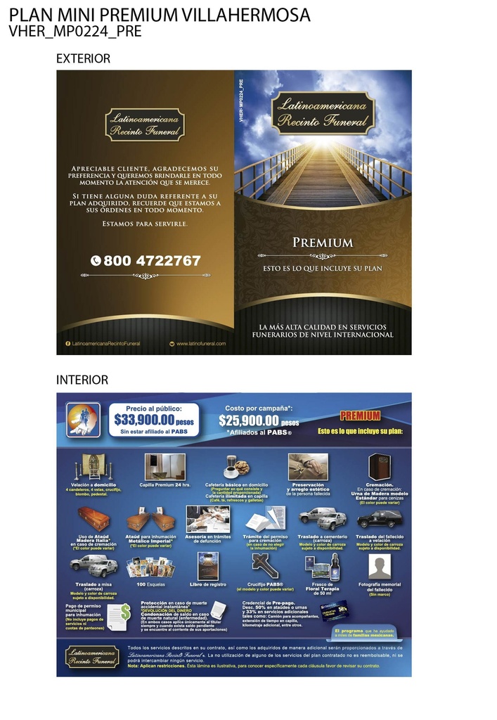 PLAN MINI IMPERIAL PREMIUM