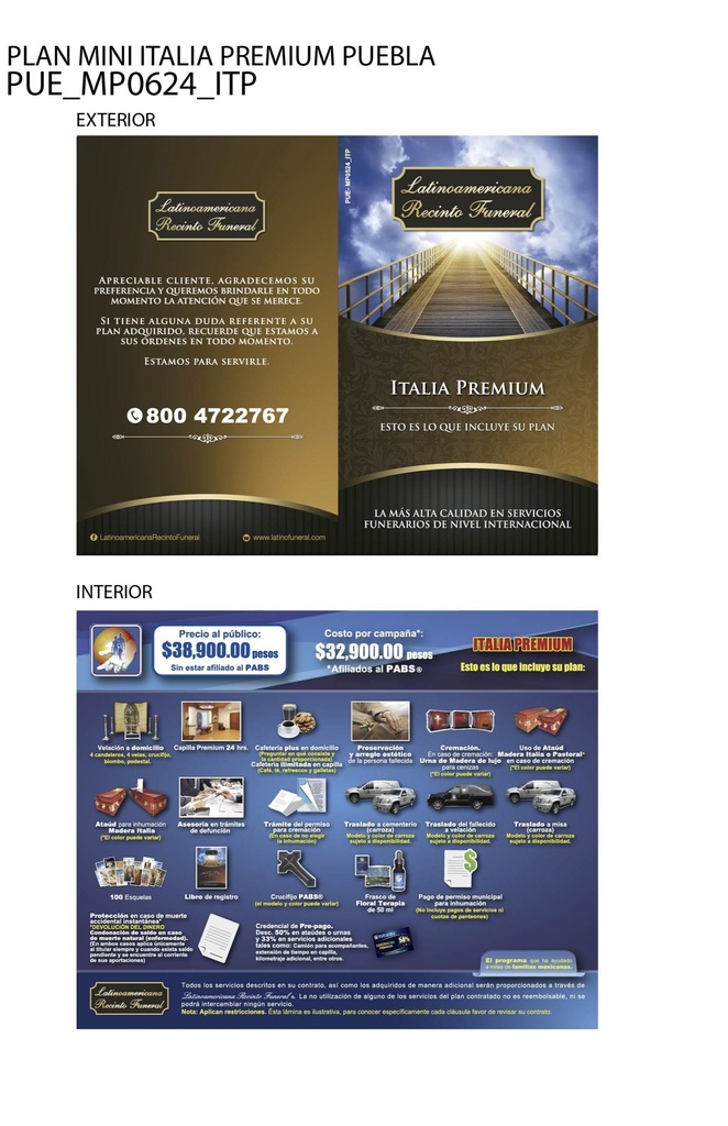 PUE - PLAN MINI ITALIA PREMIUM