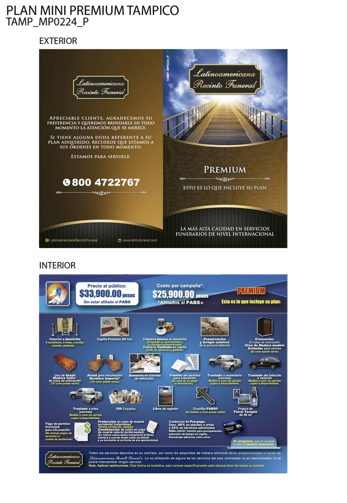 TAMP - PLAN MINI PREMIUM