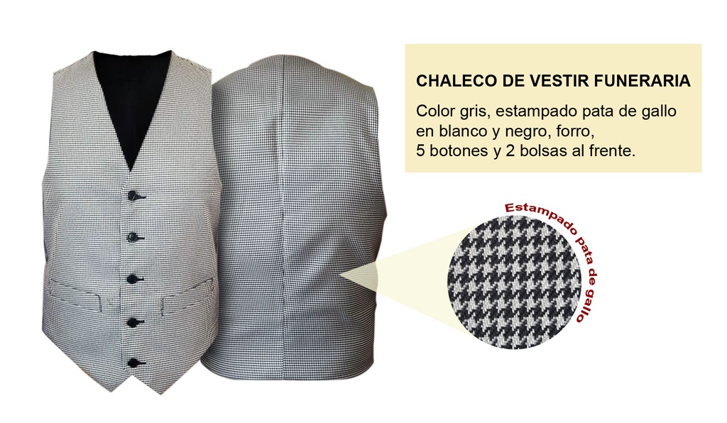 UNIFORME CHALECO