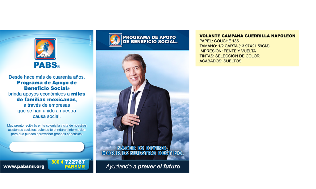 VOLANTE CAMPAÑA GUERRILLA NAPOLEÓN TRADICIONAL