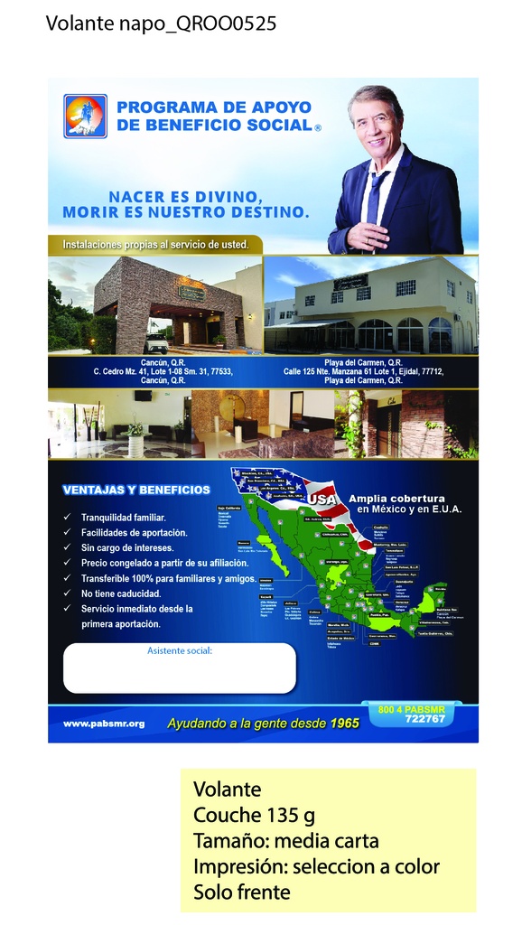 VOLANTE PABS NAPOLEÓN