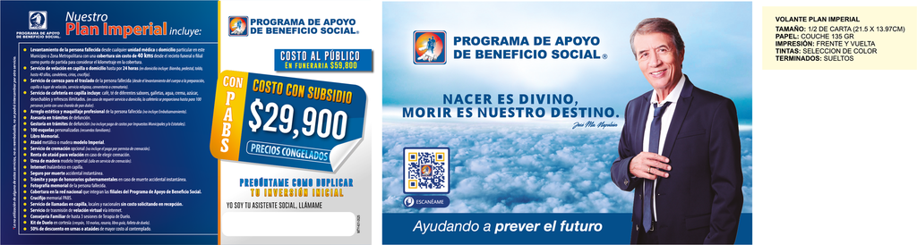 VOLANTE PLAN IMPERIAL 