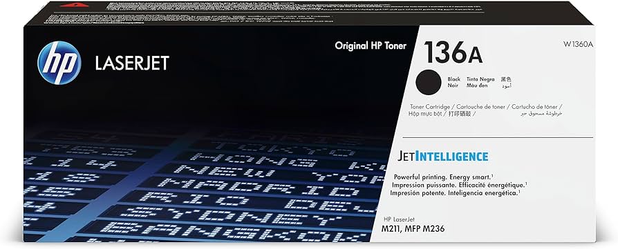CARTUCHO 136A NEGRO HP