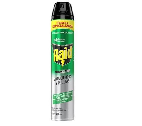 INSECTICIDA RAID MATA CHINCHES 