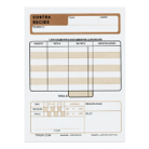 BLOCK DE CONTRA RECIBOS 25 PZAS