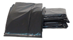 BOLSA DEGRADABLE PARA BASURA NEGRAS 83.1 CM X 1.06 MTS