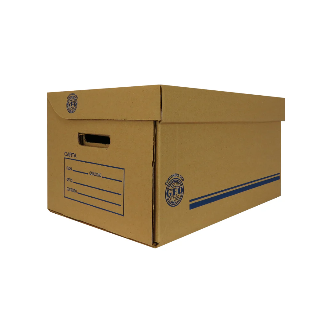 CAJA DE ARCHIVO MUERTO DE CARTON T / CARTA