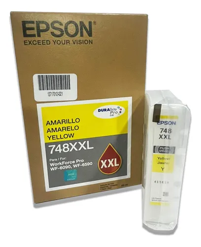 CARTUCHO EPSON 748 XXL AMARILLO