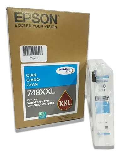 CARTUCHO EPSON 748 XXL CYAN