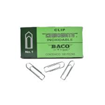 [AO-00056] CLIP CUADRADITO NO. 1 CAJA