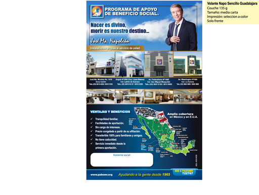 [PI-00084] GDL-403 0420 VOLANTE NAPOLEON SENCILLO