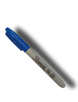 [AO-00109] MARCADOR PERMANENTE DELGADO AZUL