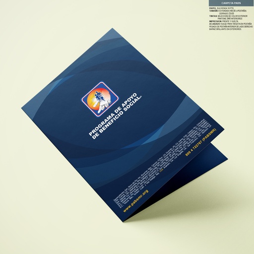 [PI-00165] PF - CARPETA AZUL