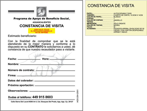 [AGS-204-0] CONSTANCIA DE VISITA