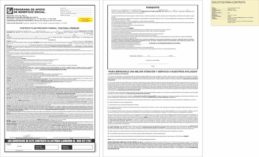 [CUE-103-0] CUE - CONTRATO PASTORAL PREMIUM