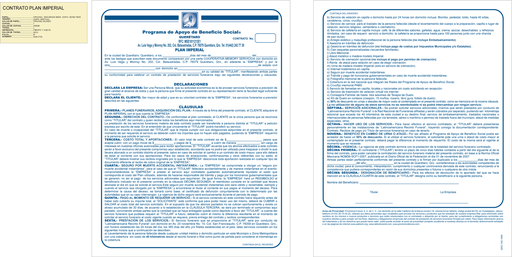 [QRO-102-0] CONTRATO PLAN IMPERIAL TINTA AZUL