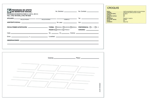 [ACAP-201-0] ACAP - CROQUIS