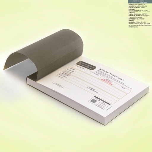 [CAN-201-0] CAN - RECIBO DE COBRO FUNERARIA