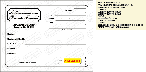 [SAL-602-0] RECIBOS ADICIONALES LRF