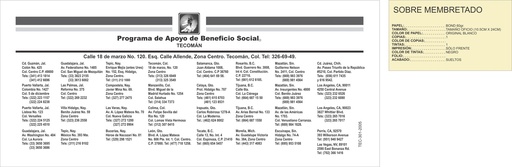 [TEC-301-0] SOBRE MEMBRETADO