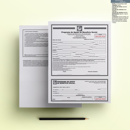 [CGUZ-103-0] SOLICITUD DE CONTRATO GUANATE