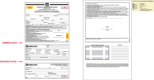 [QRO-103-0] SOLICITUD DE CONTRATO PLAN IMPERIAL TINTA NEGRA