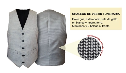 [PF-652-0] UNIFORME CHALECO