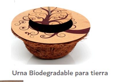 [UR-00004] URNA BIODEGRADABLE PARA TIERRA