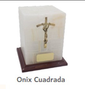 [UR-00015] URNA ONIX CUADRADA