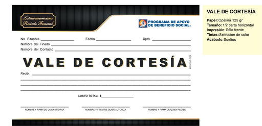 [MONC-603-0] MONC - VALE DE CORTESÖA FUNERARIA